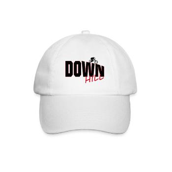 Downhill - Baseballkappe - Weiß/Weiß - Vorne