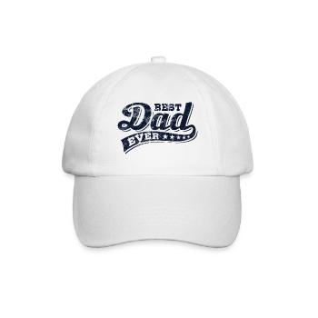 Meilleur papa de tous les temps - Meilleur papa - Fête des pères - Casquette classique - blanc/blanc - Devant