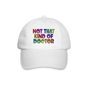 Pas ce genre de médecin - Drôle de médecin médecin - Casquette classique - blanc/blanc - Devant