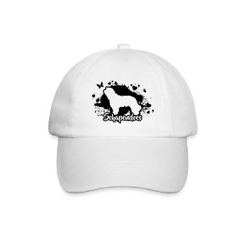 SCHAPENDOES Hunde Hund Wilsigns - Baseballkappe - Weiß/Weiß - Vorne