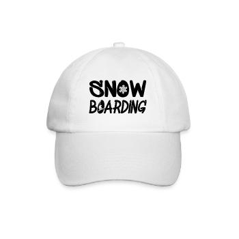 Snowboarding - Baseballkappe - Weiß/Weiß - Vorne