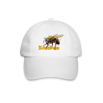 Zombie Bee - Zombee - Zombies - Insects - Honey - Baseball Cap - white/white - Front
