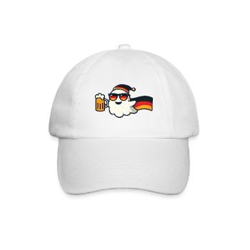 Boo Geist Bier DE - Baseballkappe - Weiß/Weiß - Vorne