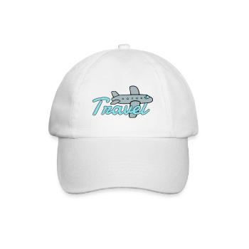 Voyage - Casquette classique - blanc/blanc - Devant