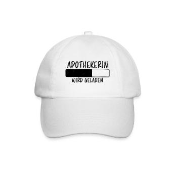 Apothekerin Spruch Apotheke Apothekerin Geschenk - Baseballkappe - Weiß/Weiß - Vorne