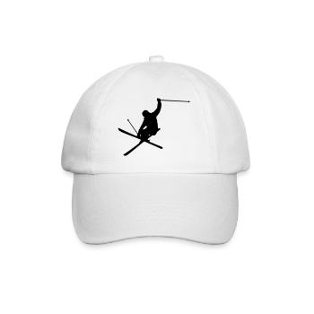 Skiing - Baseballkappe - Weiß/Weiß - Vorne