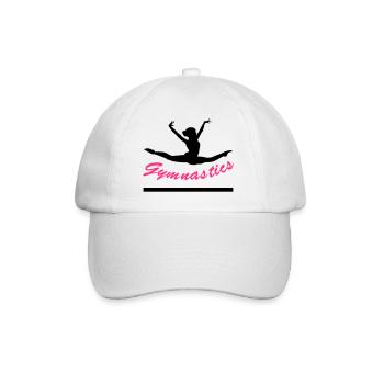 Gymnastics, Gymnastique, gymnast - Casquette classique - blanc/blanc - Devant