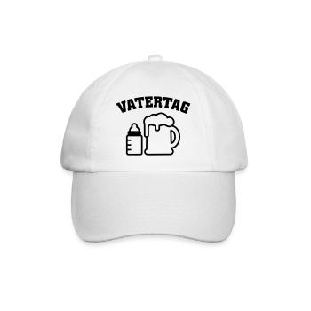 Vatertag - Baseballkappe - Weiß/Weiß - Vorne