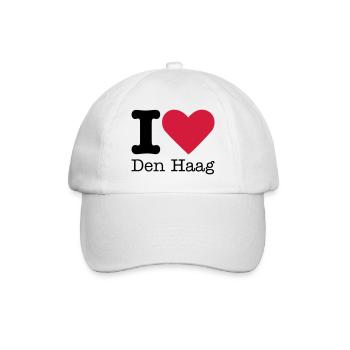 I Love Den Haag - Casquette classique - blanc/blanc - Devant
