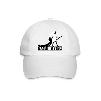 enterrement de vie de garçon et de jeune fille - Casquette classique - blanc/blanc - Devant