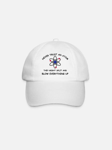 Atoms blow up 3 col - Casquette classique - blanc/blanc