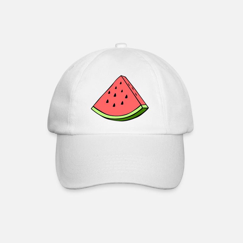watermelon - Baseballkappe - Weiß/Weiß