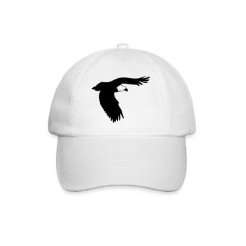 Raubvogel - Adler - Eagle - Baseball Cap - white/white - Front
