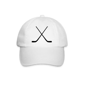 hockey - Baseball Cap - white/white - Front