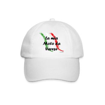 la_mia_moto_varese - Baseball Cap - white/white - Front