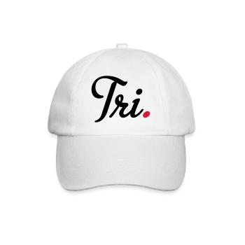 Triathlon - Baseballkappe - Weiß/Weiß - Vorne