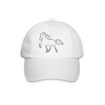 2541614 14630838 isi - Baseball Cap - white/white - Front