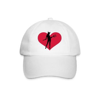 she_devil - Casquette classique - blanc/blanc - Devant