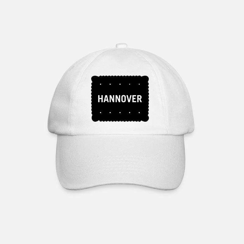 Hannover Kekse - Baseballkappe - Weiß/Weiß