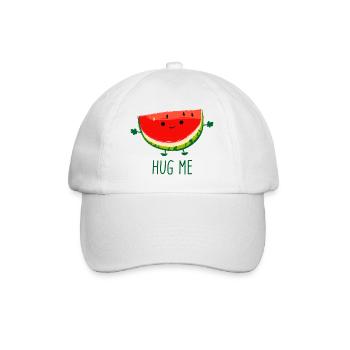 melon drôle - Casquette classique - blanc/blanc - Devant