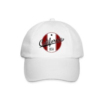 Californie - Casquette classique - blanc/blanc - Devant