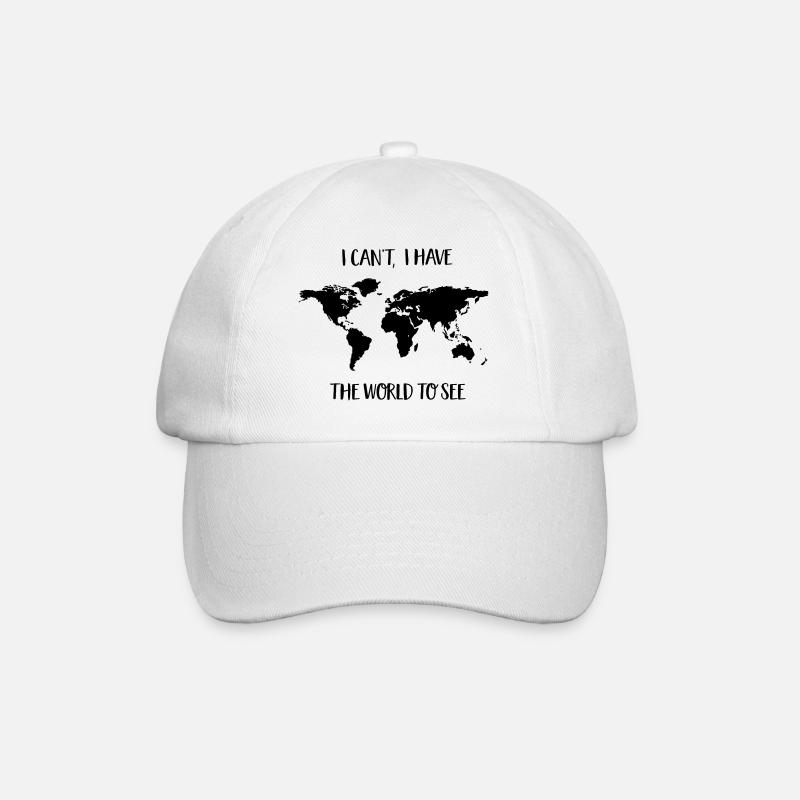 Voyages - Casquette classique - blanc/blanc