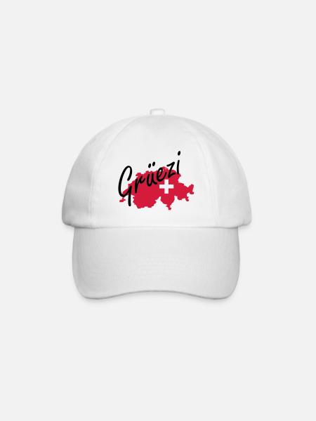 grüezi - Casquette classique - blanc/blanc