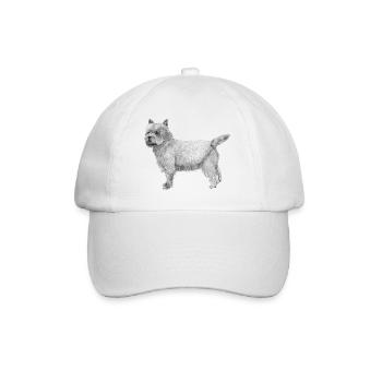 Cairn Terrier - Casquette classique - blanc/blanc - Devant