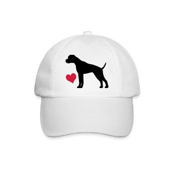 Boxer - Casquette classique - blanc/blanc - Devant
