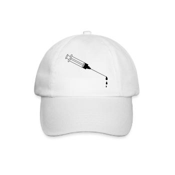 Blood Syringe - Casquette classique - blanc/blanc - Devant