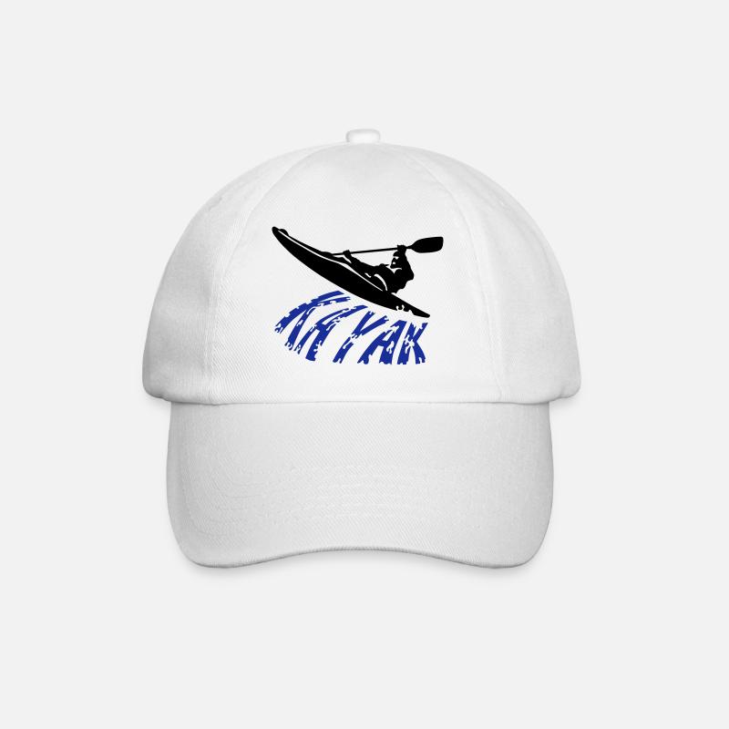 Kayak - Baseballkappe - Weiß/Weiß