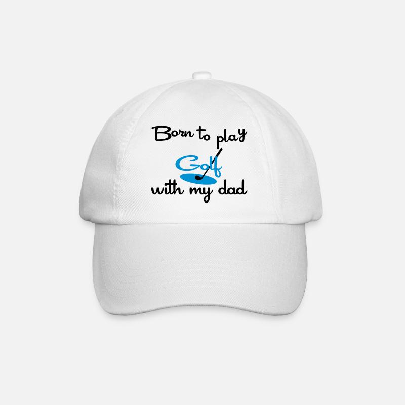 golf - Baseball Cap - white/white