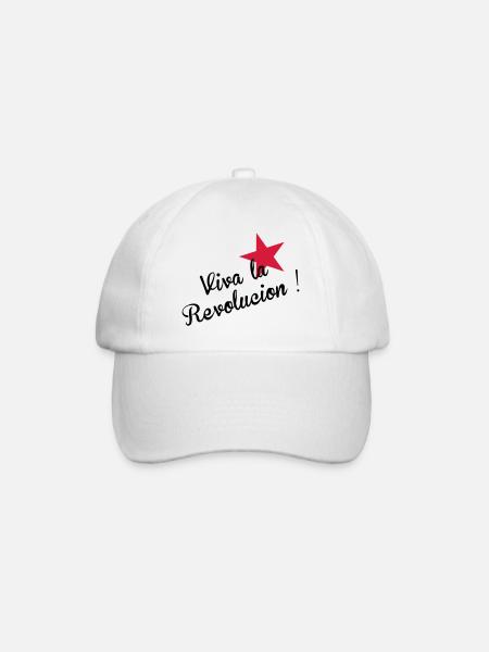 Viva la Revolucion ! - Casquette classique - blanc/blanc