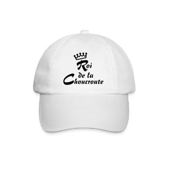 roi choucroute - Casquette classique - blanc/blanc - Devant