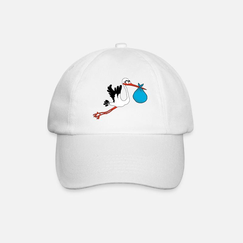 cigogne - Casquette classique - blanc/blanc