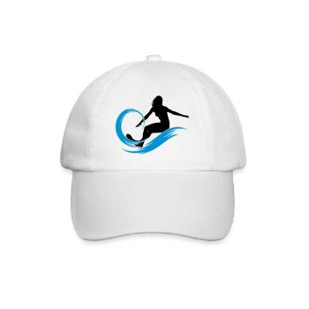 surfeuse - Casquette classique - blanc/blanc - Devant