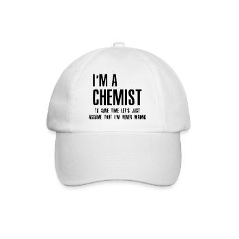 chimiste - Casquette classique - blanc/blanc - Devant