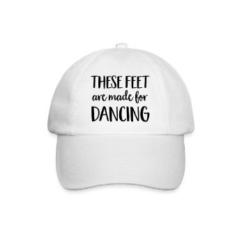 To dance - Baseball Cap - white/white - Front