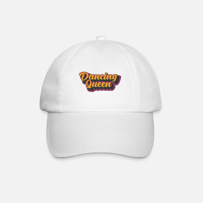 Reine dansante - Casquette classique - blanc/blanc