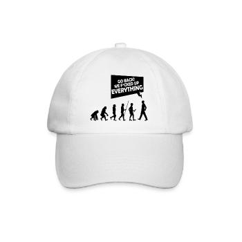 évolution - Casquette classique - blanc/blanc - Devant