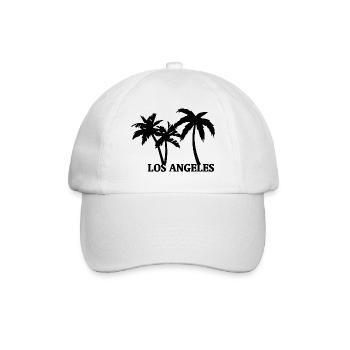 Los Angeles - Casquette classique - blanc/blanc - Devant