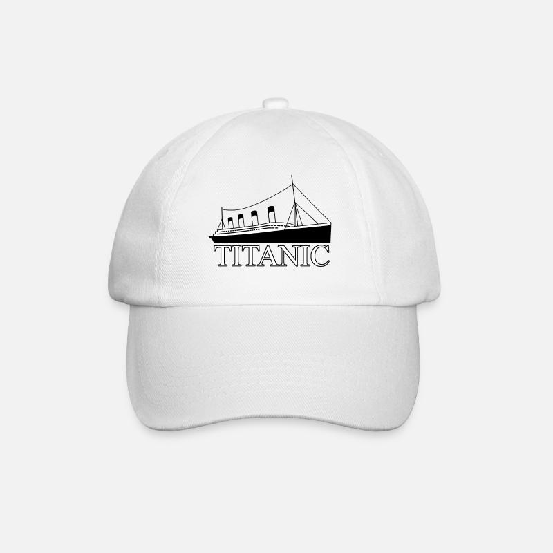 Titanic - Baseball Cap - white/white