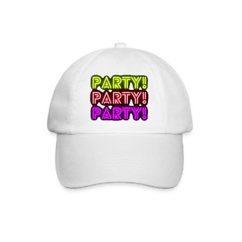 LE PARTI - Casquette classique - blanc/blanc - Devant