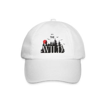 Into the Wild, Randonnée, Nature & Nature - Casquette classique - blanc/blanc - Devant
