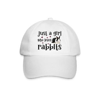 Rabbit Rabbit - Baseball Cap - white/white - Front