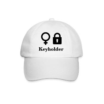 Keyholder - Baseballkappe - Weiß/Weiß - Vorne