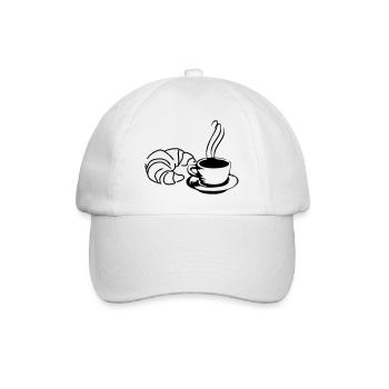 Tasse à café - Casquette classique - blanc/blanc - Devant