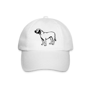 Hannoverscher Schweisshund - Baseballkappe - Weiß/Weiß - Vorne