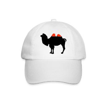 Silhouette de chameau - Casquette classique - blanc/blanc - Devant