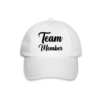 Membres de l’équipe - Casquette classique - blanc/blanc - Devant